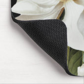 Botanisches florales Magnolia Personalisiert Mousepad (Ecke)