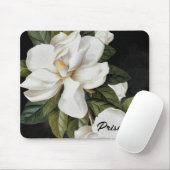 Botanisches florales Magnolia Personalisiert Mousepad (Mit Mouse)