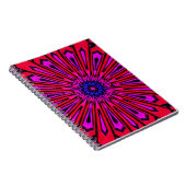 Botanisches florales Mandala  Notizblock (Rechte Seite)