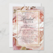 BOTANISCHES FLORALFEUCHTEN | Brautparty Einladung (Vorderseite)