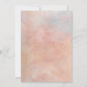 BOTANISCHES FLORALFEUCHTEN | Brautparty Einladung (Rückseite)