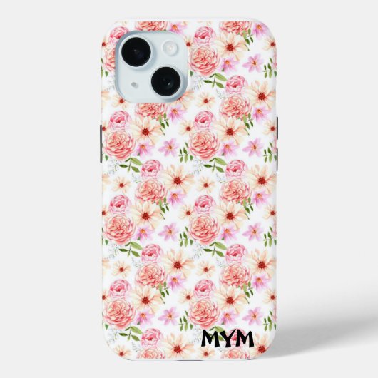 Botanisches Floralwasser Case-Mate iPhone Hülle (Rückseite)