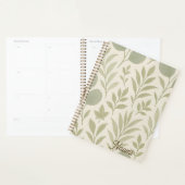 Botanisches Flow-Nahtlosmuster | Luxus-Yoga Planer (Anzeige)