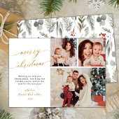 Botanisches Foliage Elegante 3 Foto Weihnachten