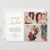 Botanisches Foliage Elegante 3 Foto Weihnachten (Vorderseite)