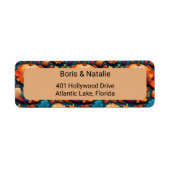 Botanisches Folienetikett (Vorne)