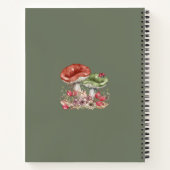 Botanisches Forest Office SpiralNotebook Notizblock (Rückseite)
