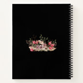 Botanisches Forest Office SpiralNotebook Notizblock (Rückseite)