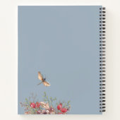 Botanisches Forest Office SpiralNotebook Notizblock (Rückseite)