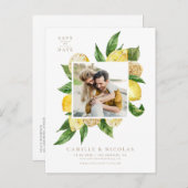 Botanisches Foto Ankündigungspostkarte (Vorne/Hinten)