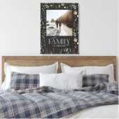 Botanisches Foto Botanisch elegant modern Leinwanddruck (Insitu (Schlafzimmer))