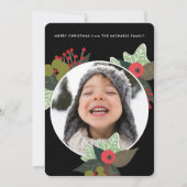 Botanisches Foto Festlicher Urlaub Weihnachten (Vorderseite)