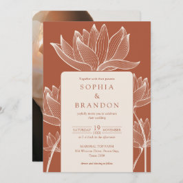 Botanisches Foto Florenz Einladung