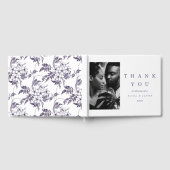 Botanisches Foto Hochzeit Gästebuch (Voll)