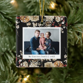 Botanisches Foto Keramikornament