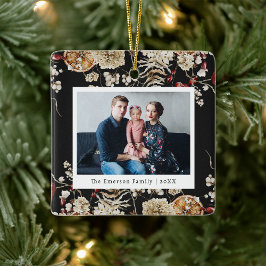 Botanisches Foto Keramikornament