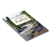 Botanisches Foto-Motiv personalisiert Notizblock (Rechte Seite)