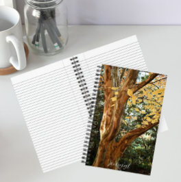Botanisches Foto Notizblock