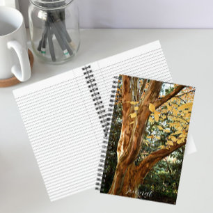 Botanisches Foto Notizblock