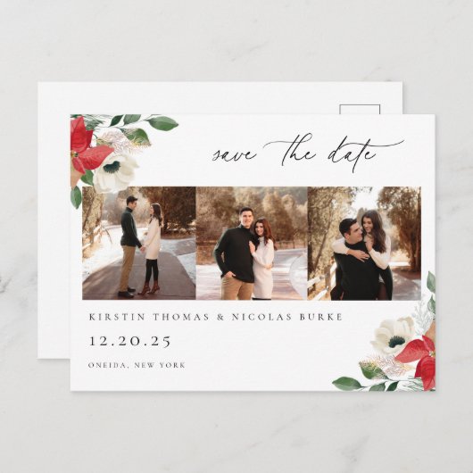 Botanisches Foto Postkarte (Vorne/Hinten)