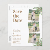 Botanisches Foto - QR-Kodex Save the Date (Vorne/Hinten)
