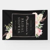 Botanisches Frühling-Brautparty Banner (Horizontal)