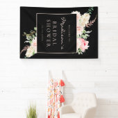 Botanisches Frühling-Brautparty Banner (InSitu)