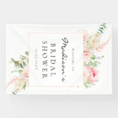 Botanisches Frühling-Brautparty Banner (Horizontal)