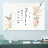 Botanisches Frühling-Brautparty Banner (Messe)