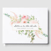 Botanisches Frühling-Brautparty Gästebuch (Vorderseite)