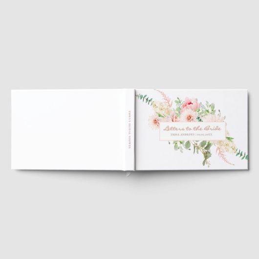 Botanisches Frühling-Brautparty Gästebuch (Voll)