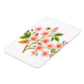 Botanisches Frühlingsdesign Magnet (Linke Seite)