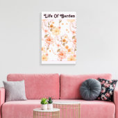 Botanisches Gartenleben Leinwanddruck (Insitu (Wohnzimmer))