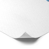 Botanisches Gelbes Vase Poster (Ecke)