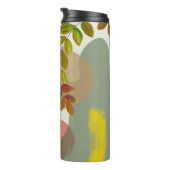 Botanisches Gelbgrün Thermosbecher (Nach rechts gedreht)