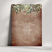 Botanisches generisches Party Einladung