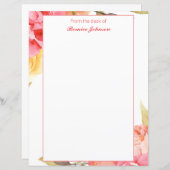 Botanisches Gerahmtes Blumengeschirr (Vorne/Hinten)