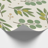 Botanisches Geschenkpapier (Ecke)