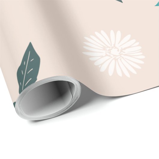 Botanisches Geschenkpapier (Rolleneckpunkt)