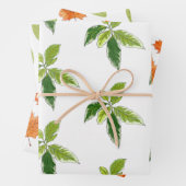 Botanisches Geschenkpapier Set (Beispiel)