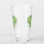 Botanisches Getränkeglas aus Fersenleder Glas (Rechts)