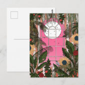 Botanisches Gewächshaus Postkarte (Vorne/Hinten)