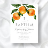 Botanisches Girl-Taufbecken Einladung