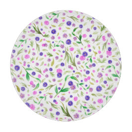 Botanisches Glas - Geschenk für Naturliebhaber Schneidebrett