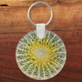 Botanisches Globe Cactus Pflanze Foto Schlüsselanhänger (Vorderseite)