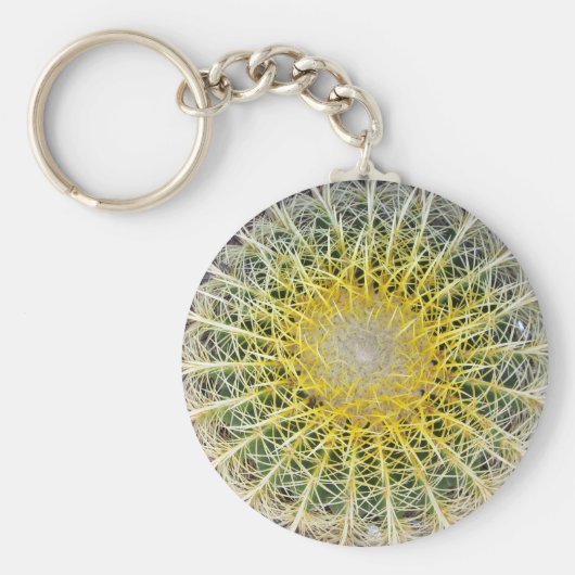 Botanisches Globe Cactus Pflanze Foto Schlüsselanhänger (Vorne)