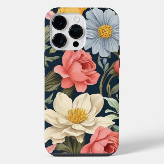 Botanisches Glück iPhone Hülle (Rückseite)