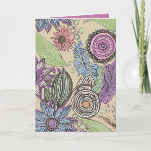 Botanisches Glück Karte