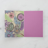Botanisches Glück Karte (Innenseite)
