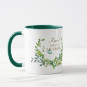 Botanisches Gold der Tasse für personalisierte Alt (Links)